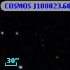 COSMOS J100023.60+023032.5