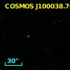 COSMOS J100038.76+023013.5