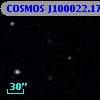 COSMOS J100022.17+022948.3