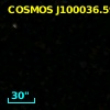 COSMOS J100036.59+022939.3