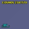 COSMOS J100047.76+022925.0