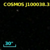 COSMOS J100038.33+022936.2