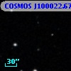 COSMOS J100022.67+022933.8