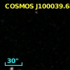 COSMOS J100039.68+022932.3