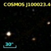 COSMOS J100023.46+022927.9