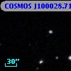 COSMOS J100028.71+022900.0