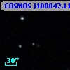 COSMOS J100042.11+022858.7