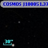 COSMOS J100051.37+022845.3