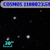 COSMOS J100023.58+022844.1