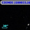 COSMOS J100033.16+022851.1