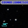 COSMOS J100023.55+022840.3