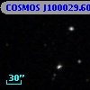 COSMOS J100029.60+022836.3