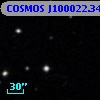 COSMOS J100022.34+022835.0