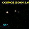 COSMOS J100042.60+022820.0