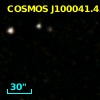 COSMOS J100041.45+022805.7