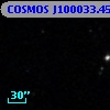 COSMOS J100033.45+022757.8