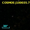 COSMOS J100035.77+022736.2