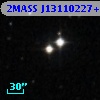 2MASS J13110227+6630562