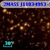 2MASS J11034983-5948042