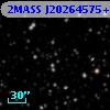 2MASS J20264575+2751086