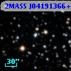 2MASS J04191366+5815490