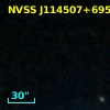 NVSS J114507+695815
