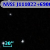 NVSS J111022+690019