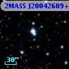 2MASS J20042609+2623323