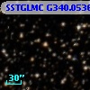 SSTGLMC G340.0536+00.1350