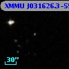 XMMU J031626.3-552250