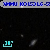 XMMU J031531.6-551049