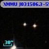XMMU J031506.3-551400