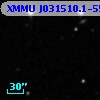 XMMU J031510.1-550516