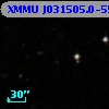 XMMU J031505.0-552947