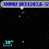 XMMU J031502.6-550508