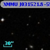 XMMU J031521.8-552338