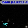 XMMU J031632.5-552743
