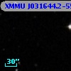 XMMU J031644.2-552242
