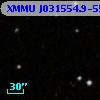 XMMU J031554.9-551459