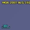NAME MOA 2007-BLG-192-L b