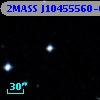 2MASS J10455560-0721358