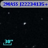 2MASS J22234135+0406142