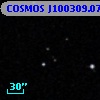 COSMOS J100309.07+013224.6