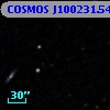 COSMOS J100231.54+013115.3