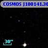 COSMOS J100141.30+013325.8