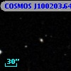 COSMOS J100203.64+013011.7