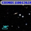 COSMOS J100120.58+013345.2