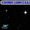 COSMOS J100121.82+013130.2