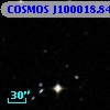 COSMOS J100018.84+013639.4