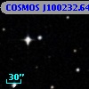 COSMOS J100232.64+013935.6